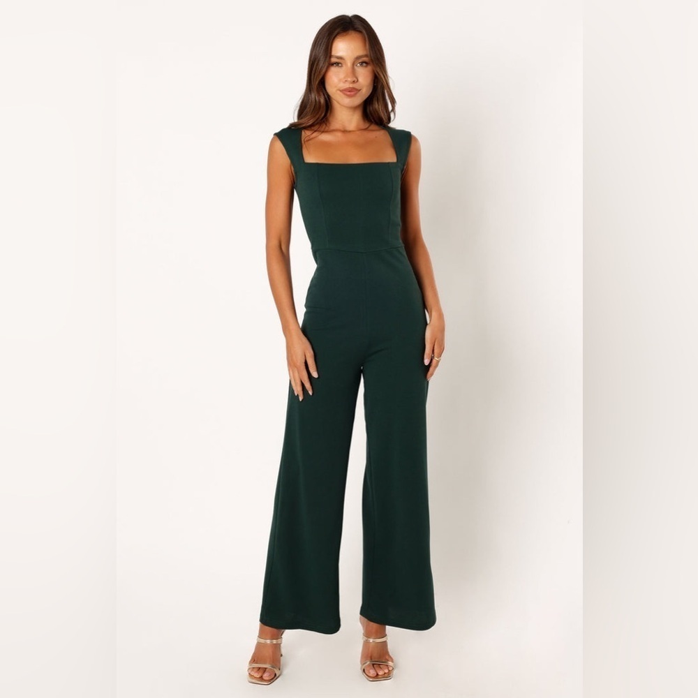 Petal & Pup Iris Emerald Jumpsuit XS B250